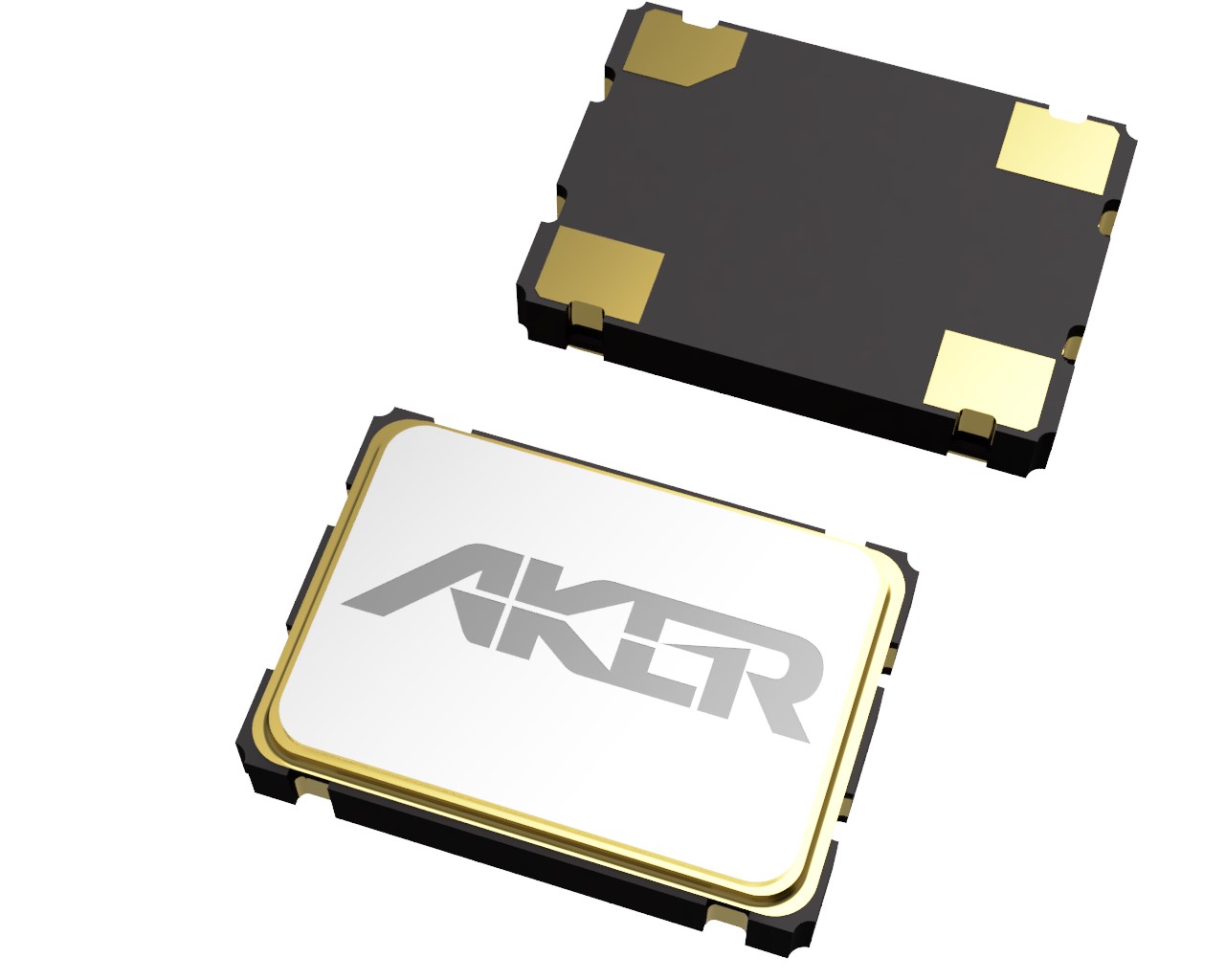 Aker S73305T-4.096-X-50-R: Symbol, Footprint, 3D STEP Model | Ultra ...