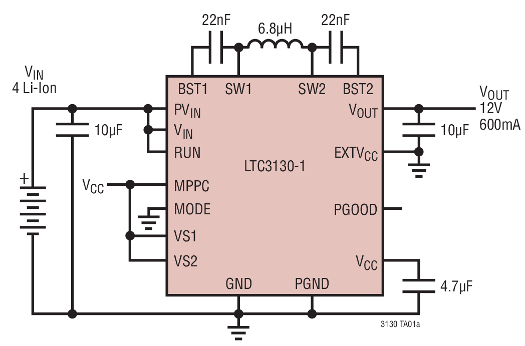Analog Devices Inc LTC3130IUDC#PBF UDC_20_ADI