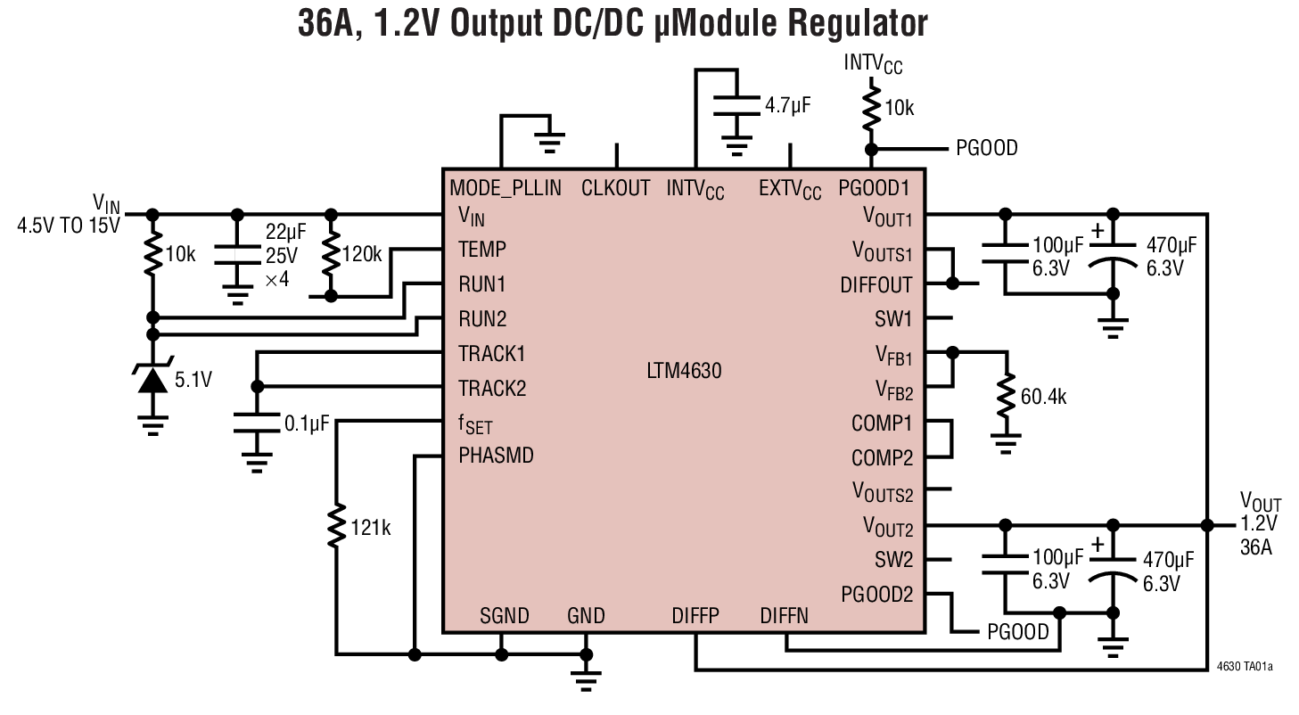 Analog Devices Inc LTM4630EV#PBF LGA-144_16X16_LIT