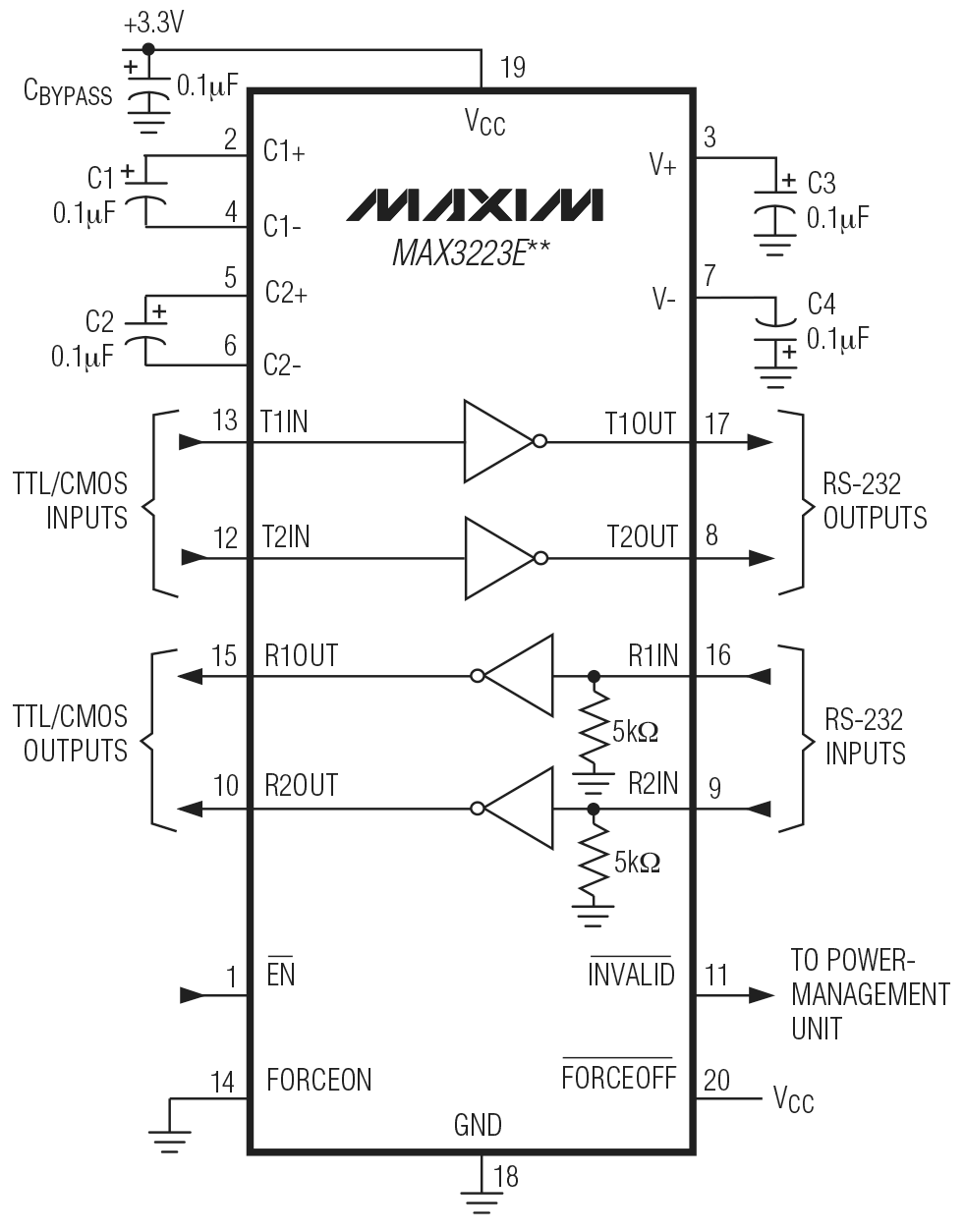 Analog Devices / Maxim Integrated MAX3223EEAP+T 21-0056-E_90-0094-20L_MXM
