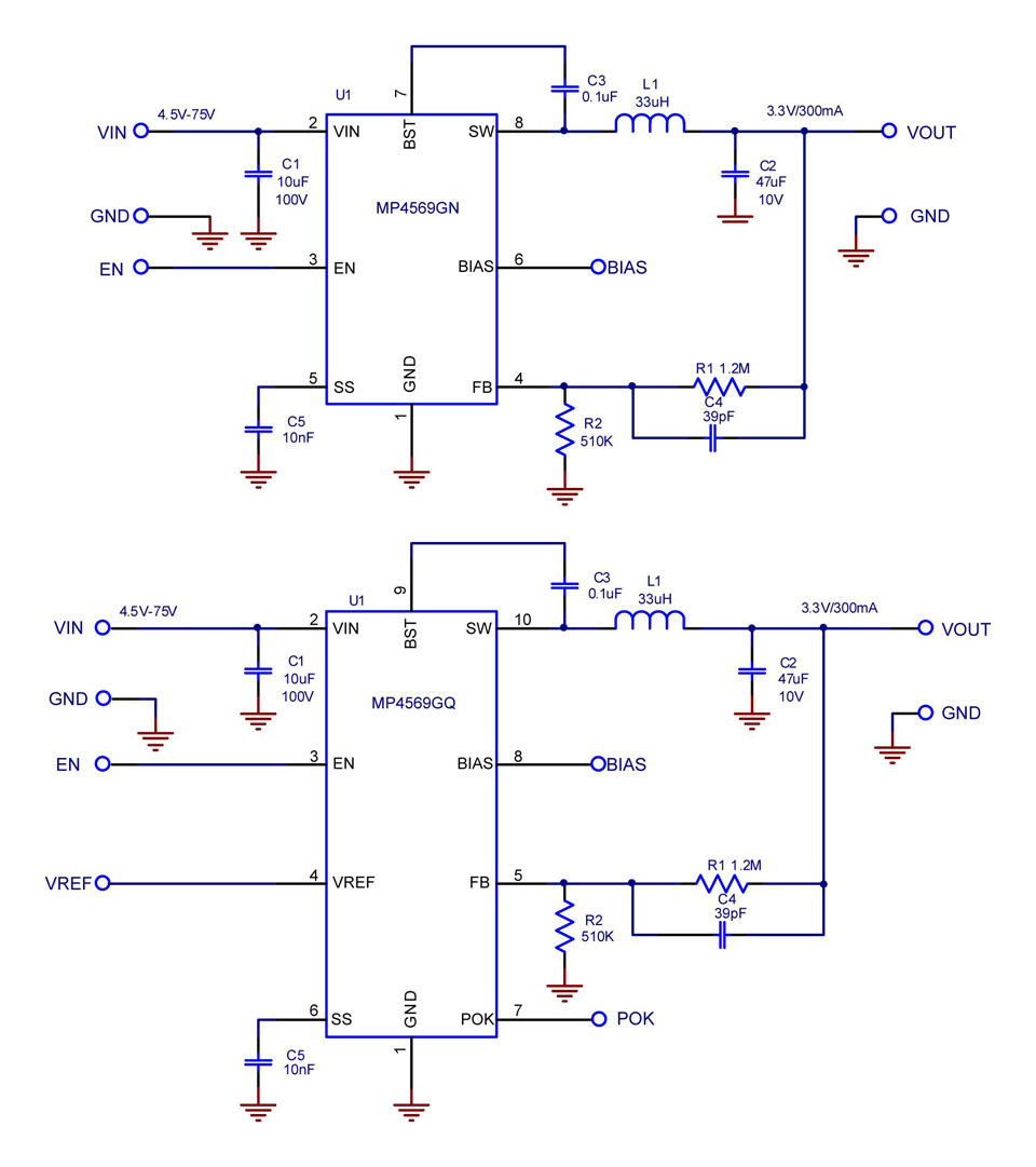 Monolithic Power Systems MP4569GN-Z SOIC-8-EP_MP4569_MNP