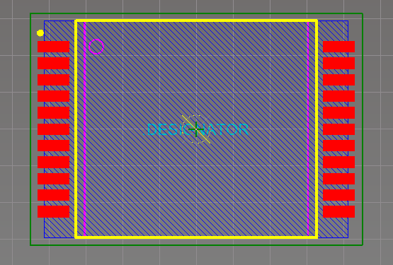 Footprint preview for IPDQ60R035CFD7XTMA1