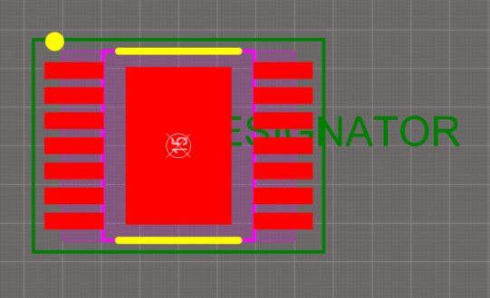 Footprint preview for BTM9010EPXUMA1